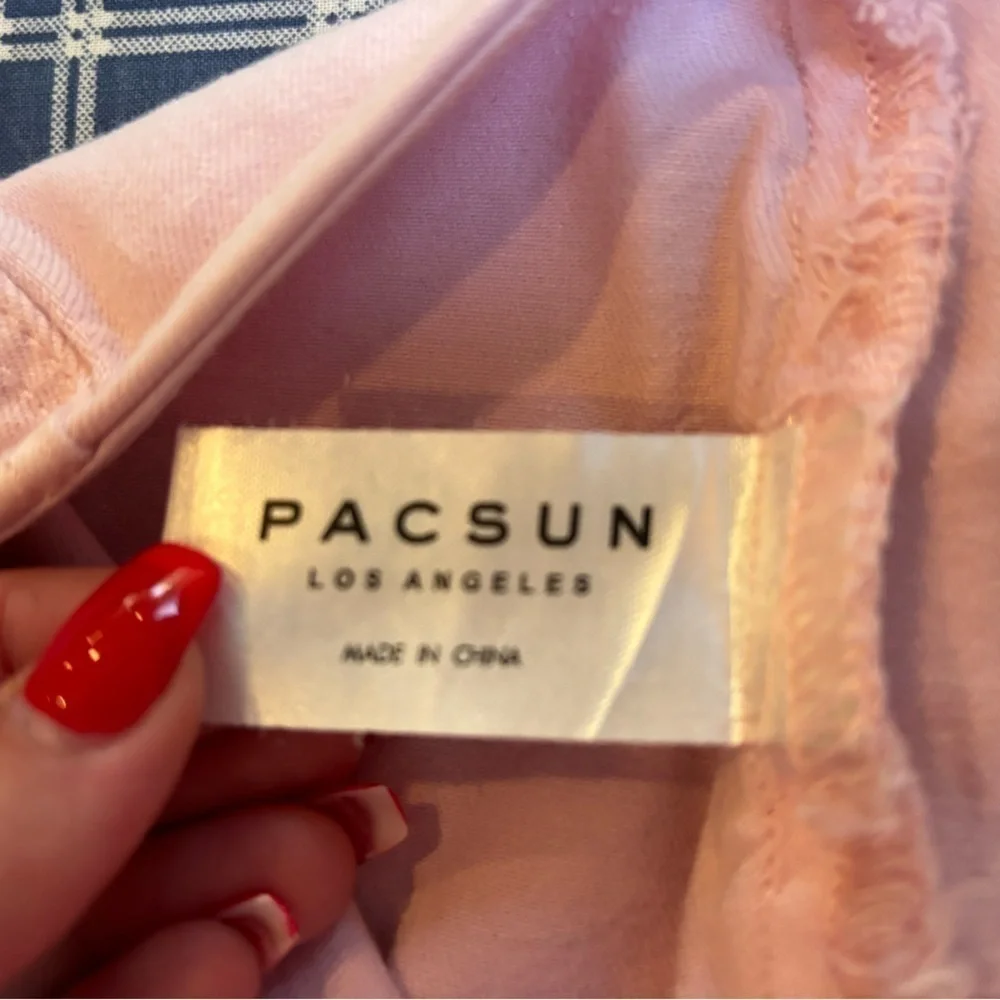 PACSUN Pink denim skirt - Picture 5 of 6